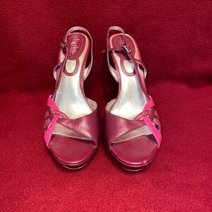 Charles by Charles David ladies size 8.5 wedge sandals